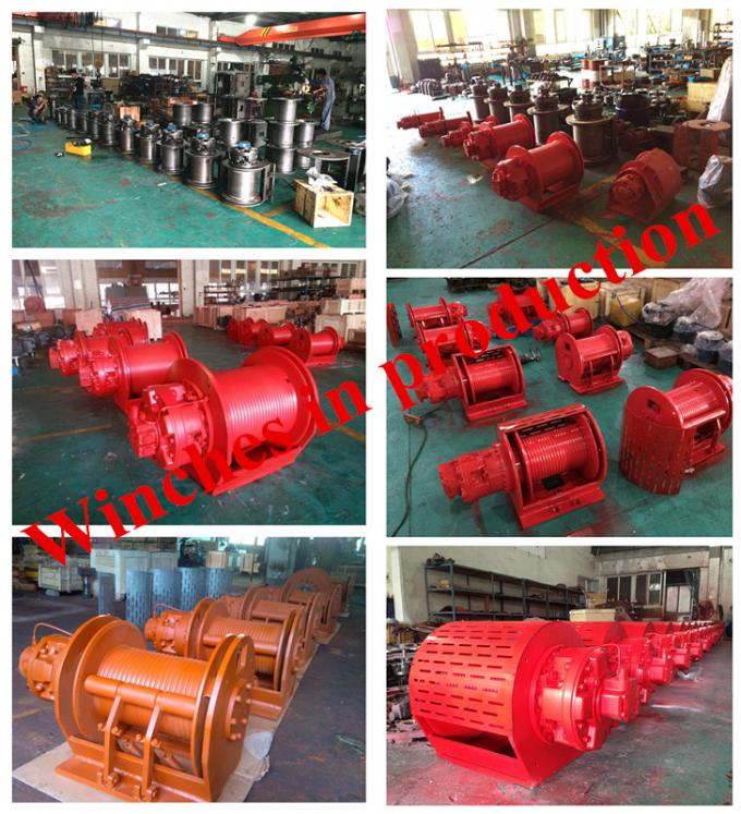 custom built high speed hydraulic winch / high power hydraulic winch